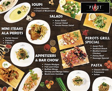 PEROT RESTO BAR and GRILL .